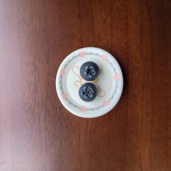 Mini Blueberry | Miniature Blueberry | Clay Blueberry | 100% hand-made ClayDIY