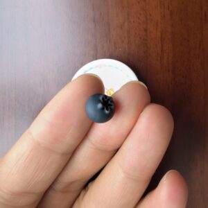 Mini Blueberry | Miniature Blueberry | Clay Blueberry | 100% hand-made ClayDIY – Image 2