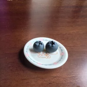 Mini Blueberry | Miniature Blueberry | Clay Blueberry | 100% hand-made ClayDIY