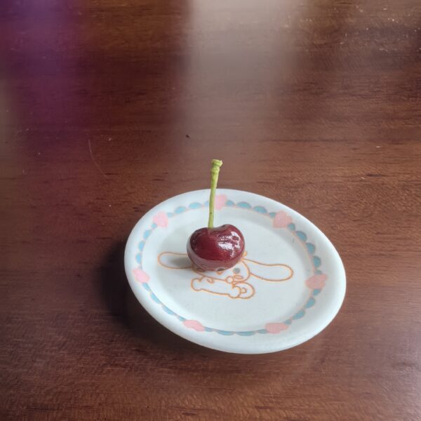 Mini Cherry | Miniature Cherry | Clay Cherry | 100% hand-made ClayDIY