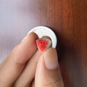 Mini Watermelon | Miniature Watermelon | Clay Watermelon | 100% hand-made ClayDIY - 이미지 3